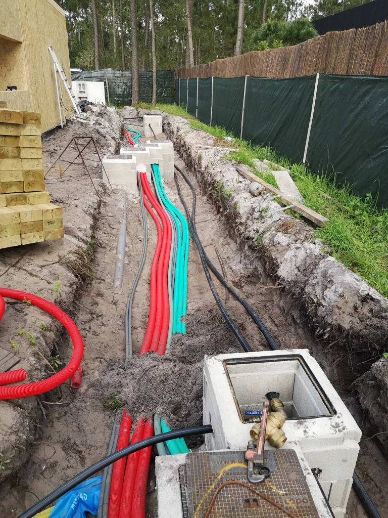 Infraestruturas em Vala